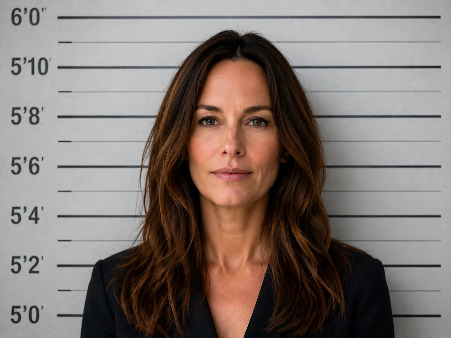 AI mugshot generator preview after