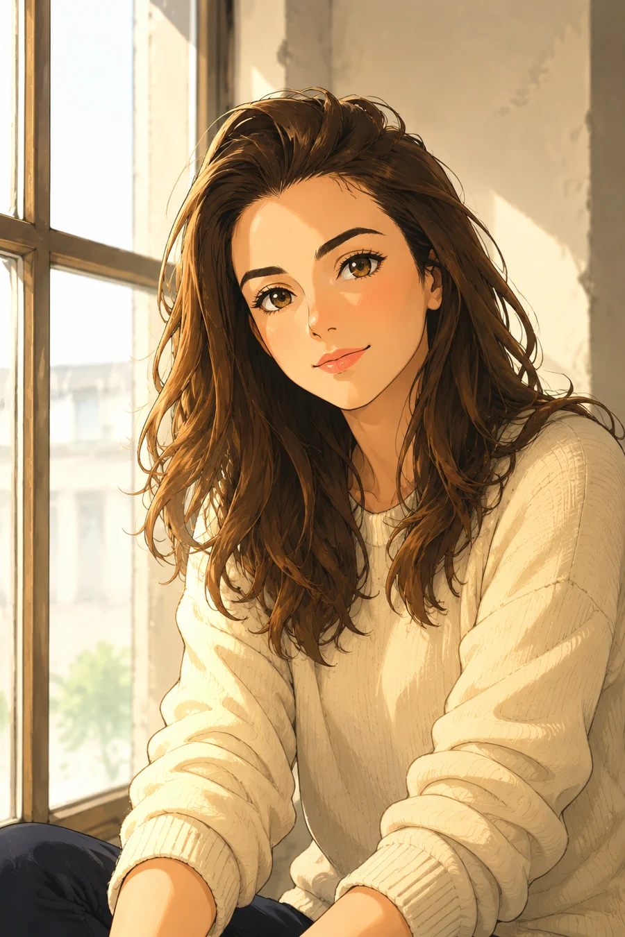 Portrait photo to anime